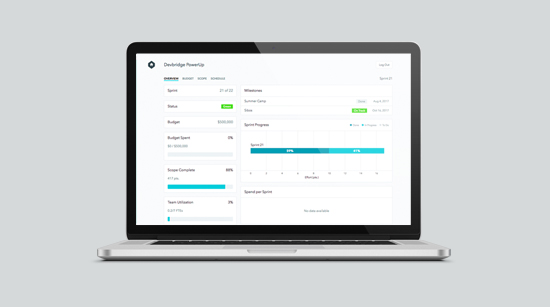 Access and display PowerUp data anywhere through a new web portal