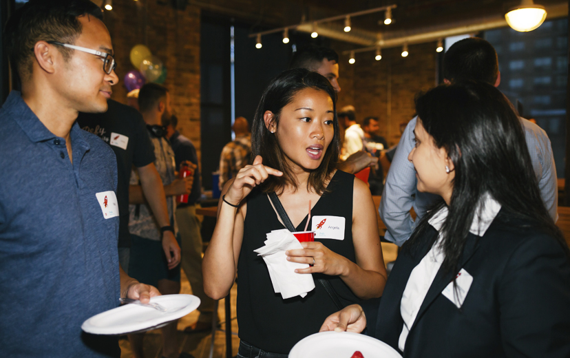 Networking and fun at the Defy Mediocrity open house