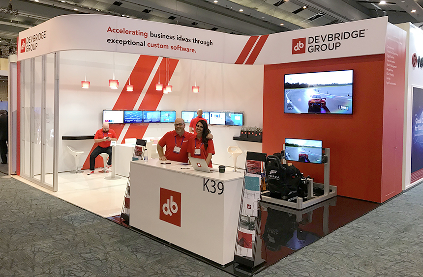 The Devbridge team at Sibos in Toronto