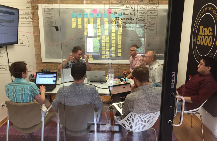 A sample workshop team