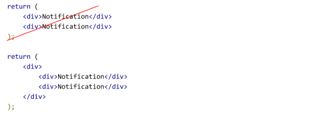 React Component Markup