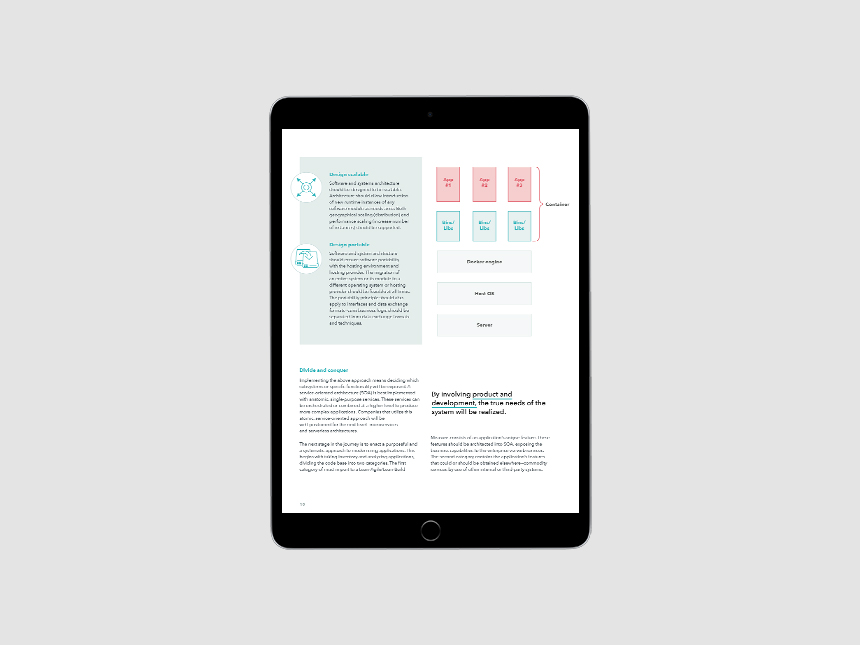 Navigating digital transformation by embracing modular architecture