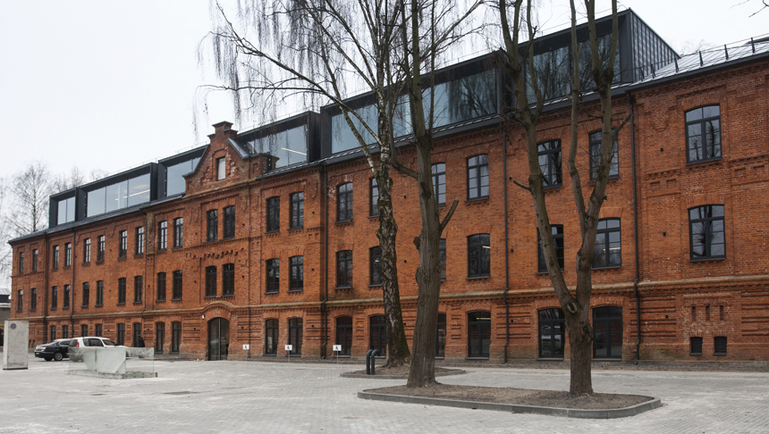 Exterior of new Devbridge office in Kaunas