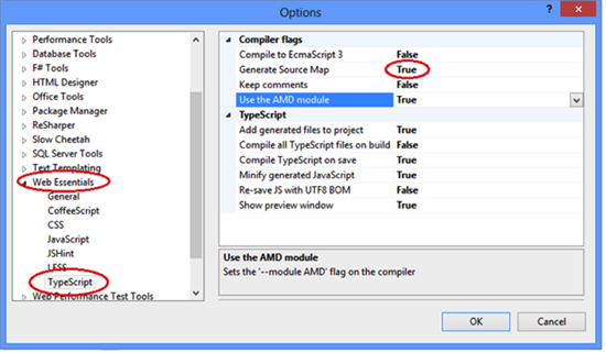 Visual Studio 15 Rc Does Not Create Sourcemap When Saving Typescript File Stack Overflow